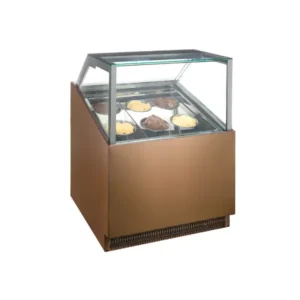 Floor-Standing Right-Angle Ice Cream Showcase Freezer(-18°C to -22°C)