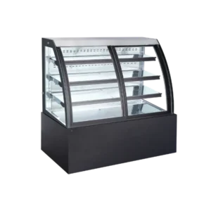 Four-Layer Curved Glass Front-Opening Cake Showcase(2°C to 8°C)