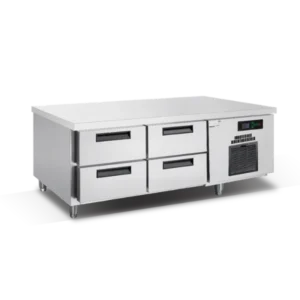120L Four-Drawer Commercial Air-Cooled Worktop Drawer Refrigerator