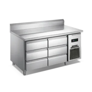 150L Six-Drawer Commercial Air-Cooled Under Counter