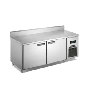 250L Double Door Under Counter Refrigerators Freezer For Kitchen