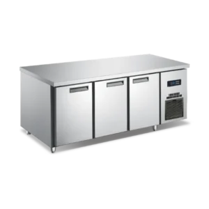 350L Three-Door Commercial Stainless Steel Undercounter Refrigerator