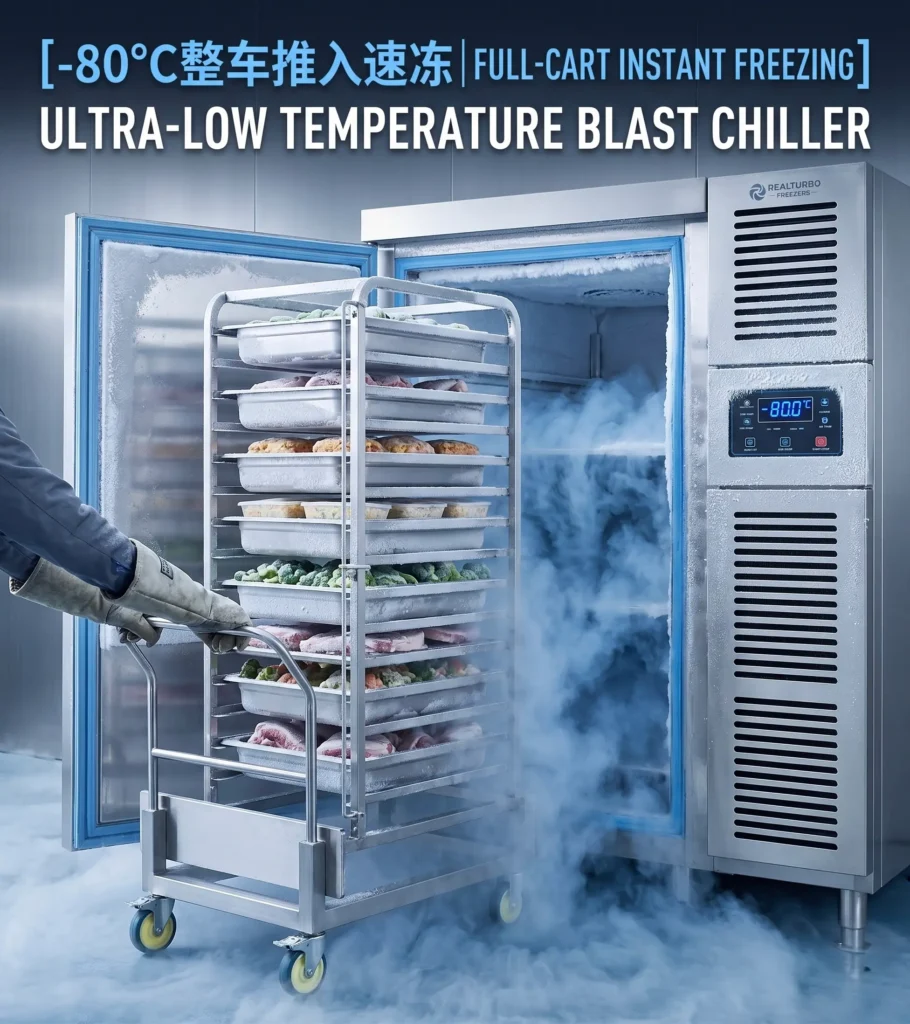 Industrial Roll-In Blast Chillers & Cold Rooms | -40°C to -80°C