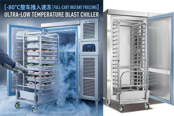 Redefine Industrial Freezing: Multi-Temperature Full-Cart Blast Chillers & Cold Rooms