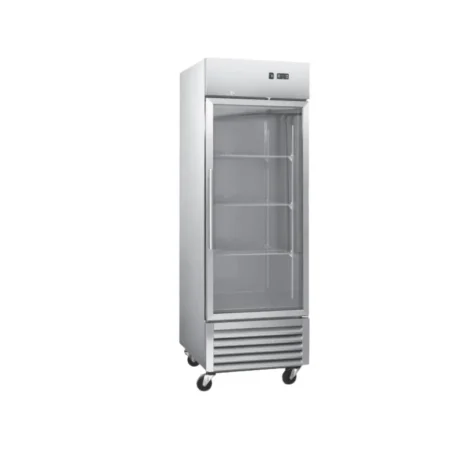 American-Style Stainless Steel Reach-In Refrigerator (1) American-Style Stainless Steel Reach-In Refrigerator (1)