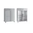 European-Style Stainless Steel Display Cabinets