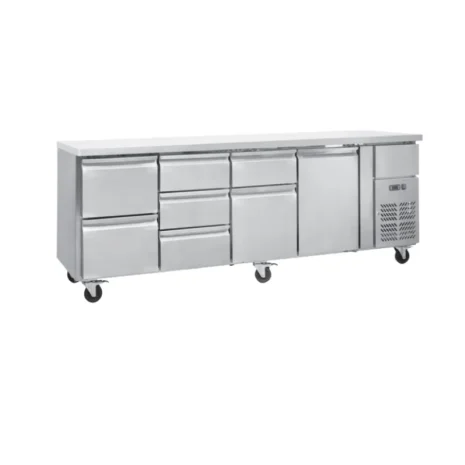 GN Series 304 Stainless Steel Refrigerated Worktables GN Series 304 Stainless Steel Refrigerated Worktables