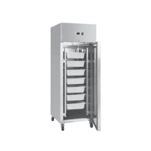GN600TNF 7-Shelf 600L European-Style Stainless Steel Display Cabinet (1)
