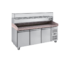 Granite-Top Pizza & Sandwich Prep Counter with VRX Topping Rail (2)