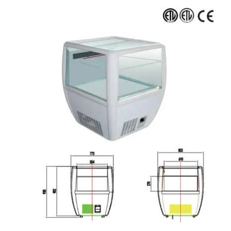 Mini Cake Display Refrigerator & Frozen Dessert Case Mini Cake Display Refrigerator & Frozen Dessert Case
