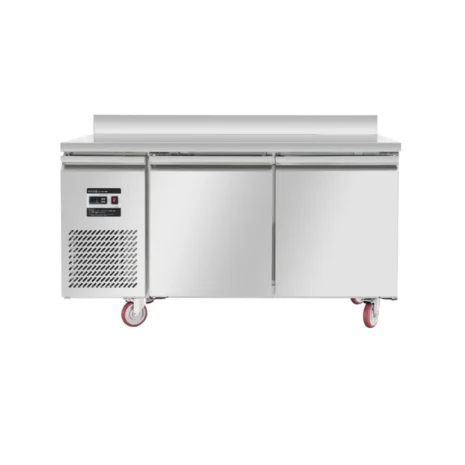 Stainless Steel Refrigerated Prep Counters (1) Stainless Steel Refrigerated Prep Counters (1)