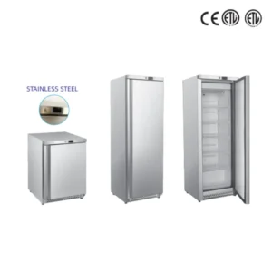 White Pre-Painted Upright Display Refrigerators and Freezers