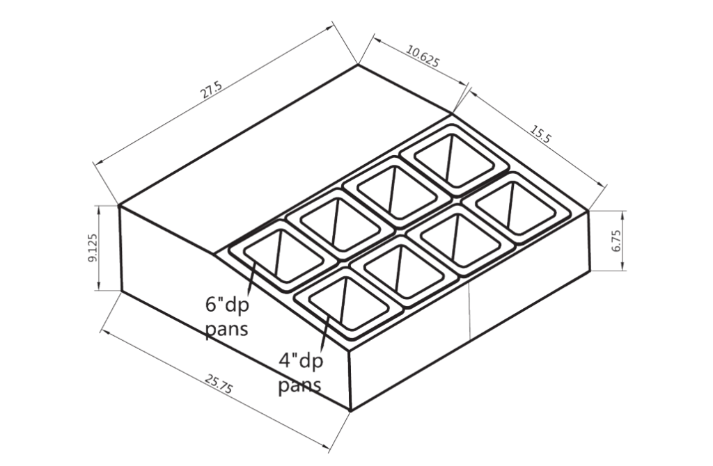 Countertop Refrigerated Display Case
