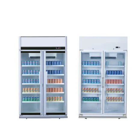880L Upright Glass Door Display Refrigerator
