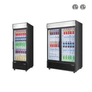 Commercial Glass Door Merchandiser Refrigerator