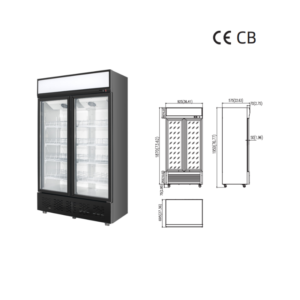 Double & Triple Door Commercial Beverage Display Cooler (3)