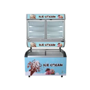 Dual-Temperature Commercial Display Cabinet