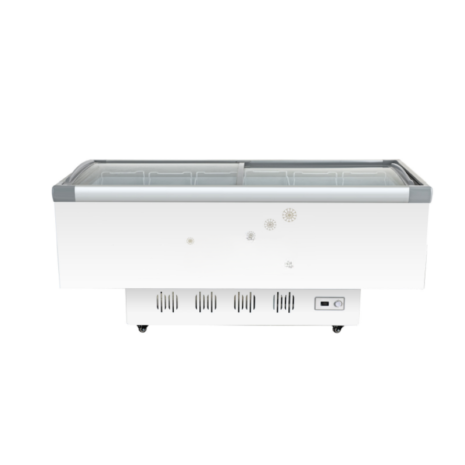 European-Style Commercial Island Display Freezer European-Style Commercial Island Display Freezer