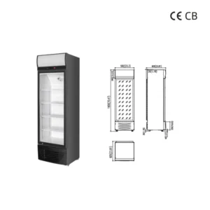 Glass Door Beverage Cooler