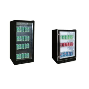 Mini Upright Refrigerated Beverage Display Cooler