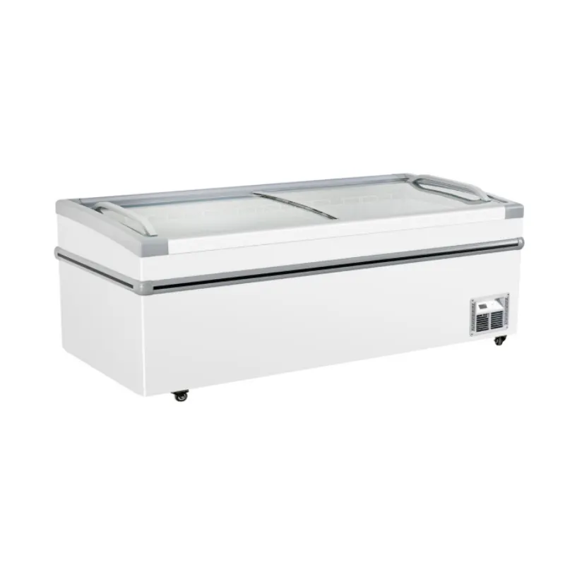 Modular Combined Island Freezer for Supermarkets