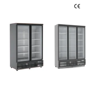 Realmann rear mounted glass door display refrigerator (1)