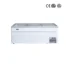 Supermarket Commercial Island Freezer Glass Sliding Door Display Freezer for Frozen Food and Ice Cream Display Freezer